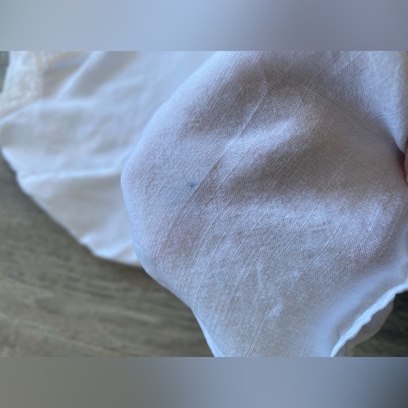 Anthropologie Cloth And Stone Ladder Lace Henley - Picture 7 of 8